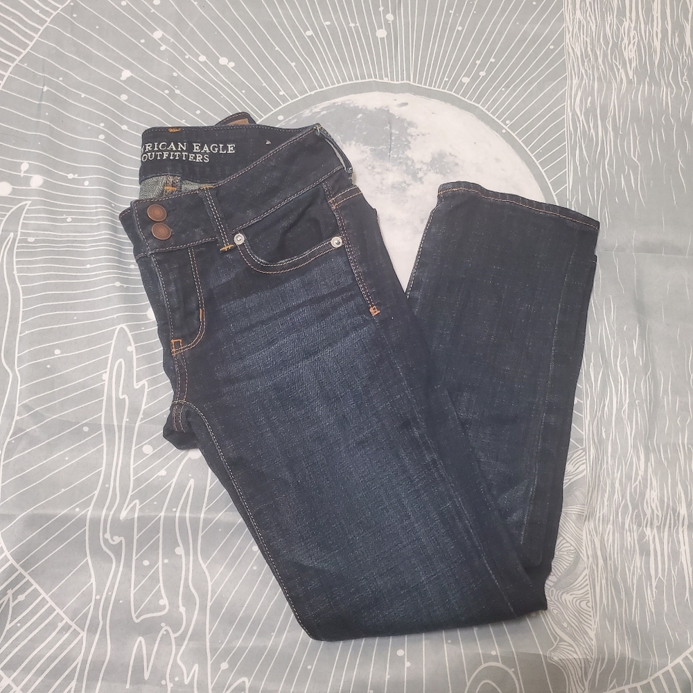 American Eagle Skinny Jeans, Size 00